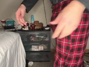 Birthday gag gift makes me cum twice 1/16