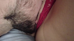 Amateur POV pussy licking and fucking at home