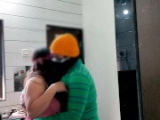 Husband eating chubby wife s pussy in the kitchen 4/16