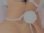 CHRISTMAS PRESENT FROM BOYFRIEND, HARD ANAL AND CUM IN THE FACE 15/16