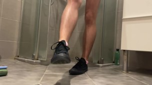 Masturbation in Pink Socks