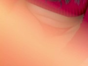 Rica chupada en un sitio de camping con coche tirando leche en mis piernas mientras fumo un puro