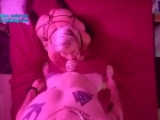 Latex stockings, pussy eating and load moaning orgasm - part 1 before the switch 1/16