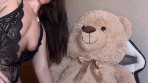 Playing SO HARD🔥 With My Teddy Bear😈