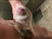 現役看護師お風呂で泡まみれ手コキ/素人/カップル/看護師/巨乳/美乳/乳首/お風呂/泡 - Screenshot 6 of 16 - HD