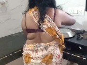 Indian Telugu Bhabhi Fucked In Kitchen With Neighbor Boy 1/16