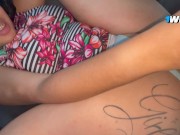 Foda deliciosa dentro do carro com muita putaria (PUBLIC ADRENALINE) 3/16