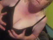 Needed the bigger dildo! Sounding, great orgasm! Squirt at end! 1/16