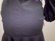 ගවුමකුත් ඇදන් ඇවිල්ලා ඩාන්ස් එකක් දාලා සුපිරි සැපක් දුන්න ටානි නංගියා / Cute step sis doggy sex 1/16