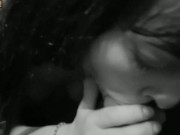 Blowjob in the kitchen from a young skinny brunette - PlayingGods 13/16