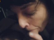 Blowjob in the kitchen from a young skinny brunette - PlayingGods 3/16