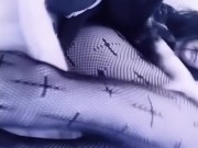 Your older goth  is masturbating in the next room. 5/16