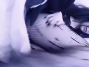 Your older goth  is masturbating in the next room. 8/16