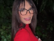 I excite my best friend in public and convince him to fuck me! 3/16