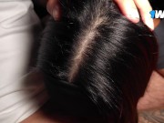 I bribe my driving instructor with sex to get my driving licence! PUBLIC SEX - Abella Olsen 9/16