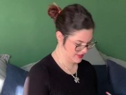 Titjob and blowjob in Professor Minerva’s class 5/16