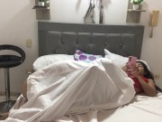 I ride my boyfriend's cock and ask him to cum inside me 5/16