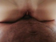 Morning wood surprise, Soft Pussy massage & deep inside Cum 15/16
