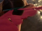 My Christmas gift is this beautiful Latin girl willing to do everything to please me 4/16