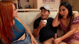 I fuck my girlfriend’s busty best friend in her face and she doesn’t realize it – Thiago Lopez
