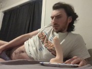 Bi slutty boy DEEPTHROAT DILDO for the first time