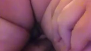 Eating my pregnant girlfriends pussy