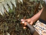 ((PUBLIC😂💦))  ALMOST BUSTED ME MASTURBATING IN THE WOODS - Screenshot 8 of 16 - Bukkake