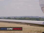 Hot sex in a private plane 3/16