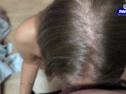 My stepsister gives me the best blowjob every day. 12/16