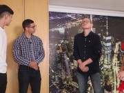 I FUCK 2 STRANGERS WHO WANT TO BUY MY HOUSE, THEY DOUBLE PENETRATE ME WITH SQUIRT AND MY HUSBAND 2/16