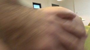 SANTA came to my house and brought me my Christmas present, he gave me a big ASS