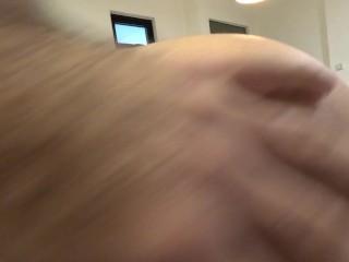 SANTA came to my house and brought me my Christmas present, he gave me a big ASS