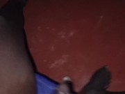 Black Dick huge cumshots