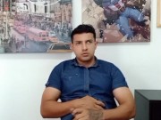 Mi compañero se masturba para mi 1/16