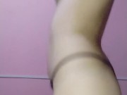 Sexy  latina jerking off for her boss 2/16