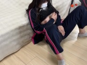 発情した部活帰りの女子大生は帰ってすぐにディルドと電マで本気オナニー連続痙攣イキ 5/16