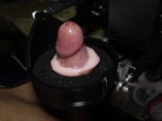 The robot drained my balls dry and produced a huge fountain of sperm!!! 12/16