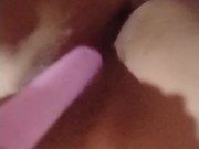 I masturbate with the brush holder tube; I can't take it anymore 1/16