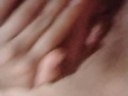 Girl plays with her front part; wants attention 16/16