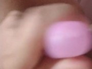 Girl masturbates with sex toy; can't take it anymore 8/16