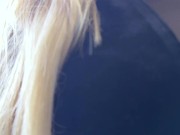 Showed him my PROM DRESS. He couldn't resist my High Heels & Stockings 1/16