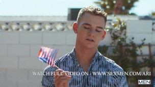 Honoring The Marine's Cock/ MEN / Malik Delgaty, Jack Waters