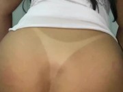 Visita Inesperada do meu vizinho , estava de babydool , o safado jogou leitinho em mim😈💦 6/16