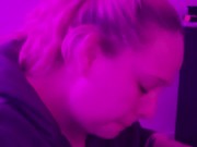 Sluty wife gives Naughty blowjob 9/16