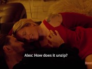 We tried to be quiet while making love in the living room 2/16