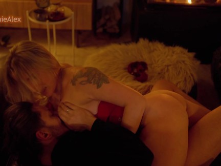 We tried to be quiet while making love in the living room