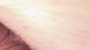 Creampie at Christmas with my petite blond. POV