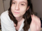 💦 Spróbuj się nie spuścić - JOI po polsku. Zabawa z napaloną nastolatką 💦 1/16