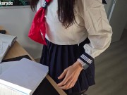 MY STEPBROTHER SURPRISES ME MASTURBATING AND FUCKS MY PUSSY HARD. 1/16