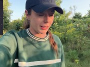 Risky Trail Walk With My Lush! | Public Orgasm | Remote Vibrator 10/16